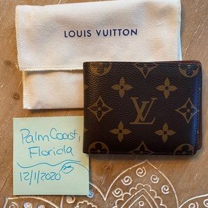 Men’s LV slender ID wallet